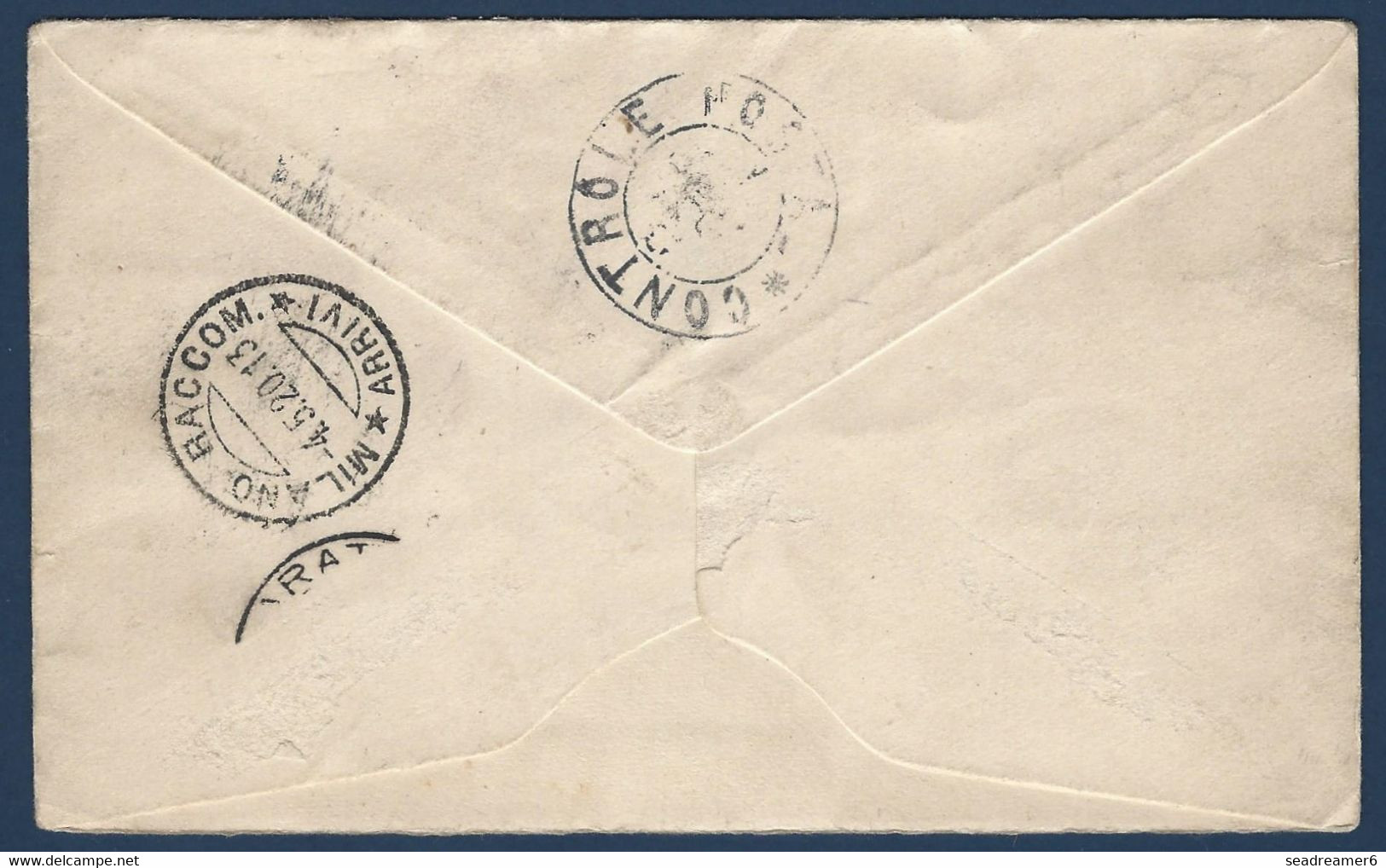 Entier Lettre Cilicie Acep 1 Oblitéré D'Adana 1920 Mixte Turc N°58 + N°80, 81 X3, 82, 83, 84, 90 X2 RRR Signé Calves - Storia Postale