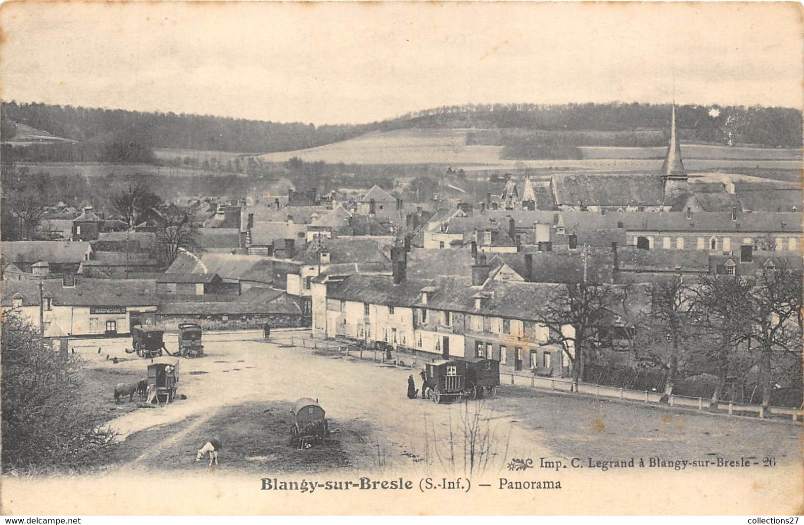 76-BLANGY-SUR-BRESLE- PANORAMA - Blangy-sur-Bresle