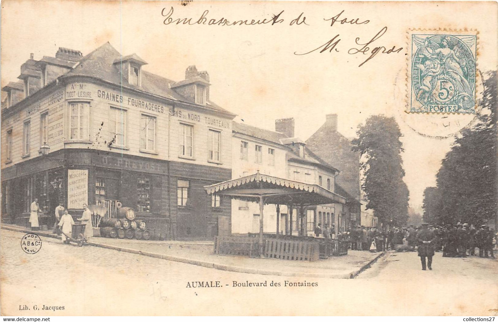 76-AUMALE- BLD DES FONTAINES - Aumale