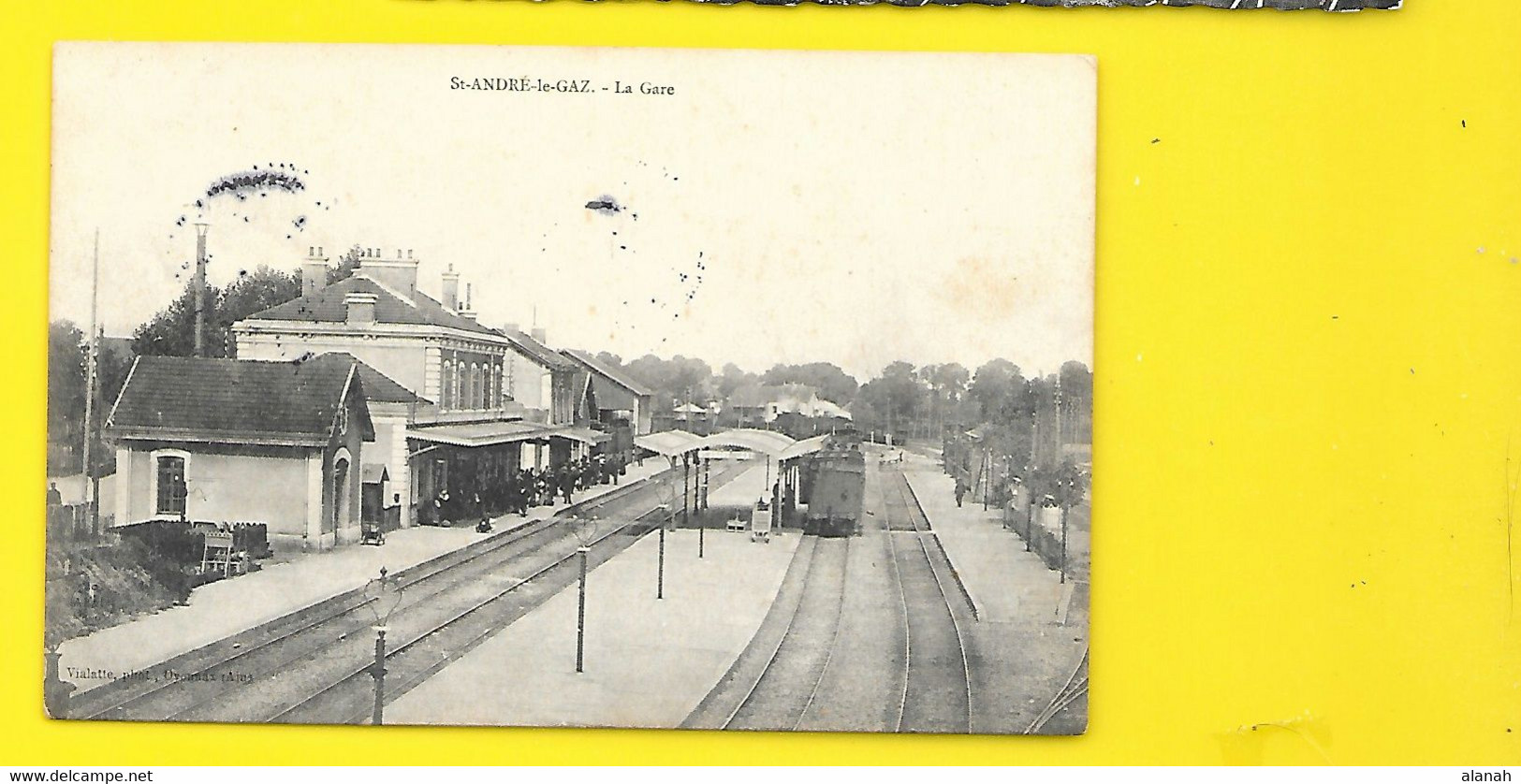 St ANDRE Le GAZ La Gare (Vialatte) Isère (38) - Saint-André-le-Gaz