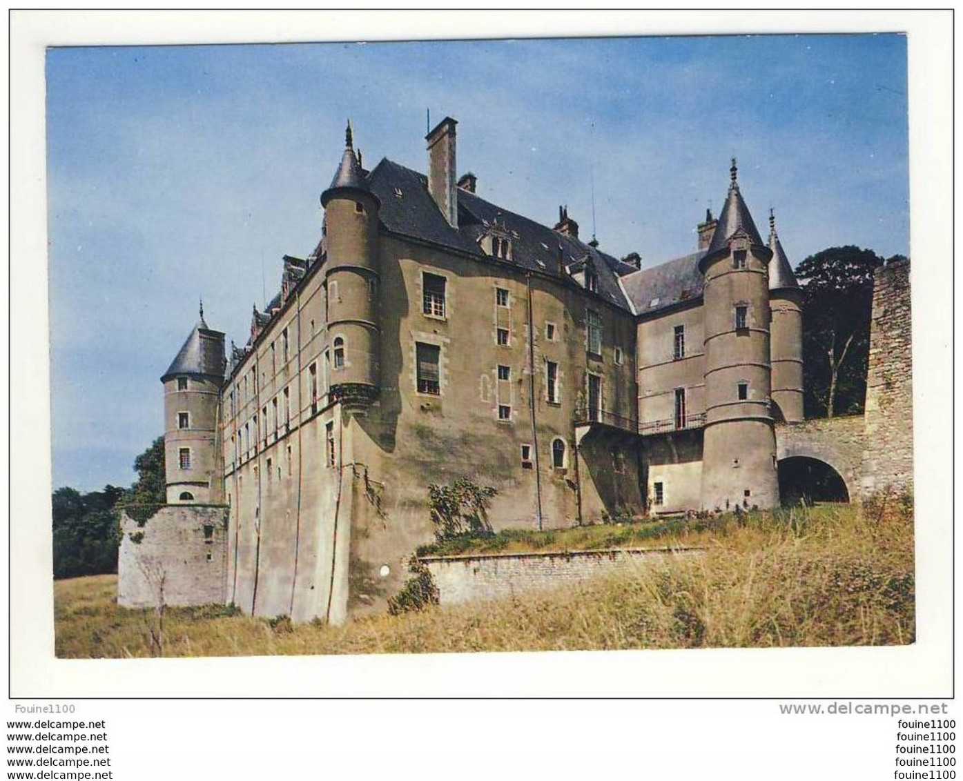 Carte De Chateauneuf Sur Cher Le Château - Chateauneuf Sur Cher