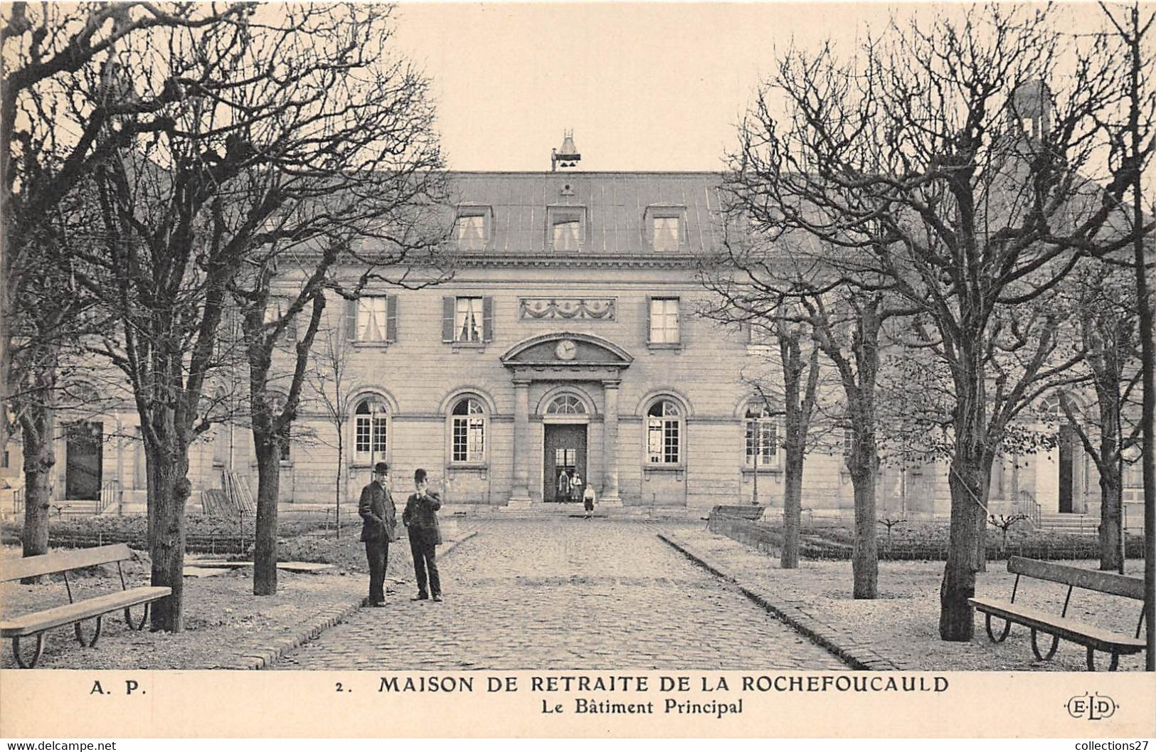 PARIS-75014-LOT DE 15 CARTES POSTALES DANS POCHETTE- MAISON DE RETRAITE DE LA ROCHEFOUCAULD - Arrondissement: 14