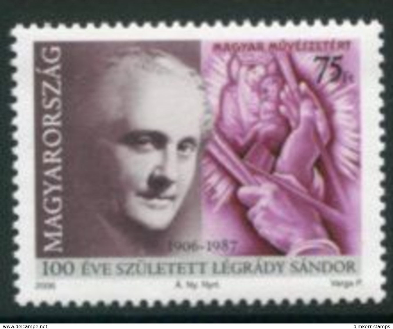 HUNGARY 2006 Legrady Centenary MNH / **.  Michel 5073 - Unused Stamps