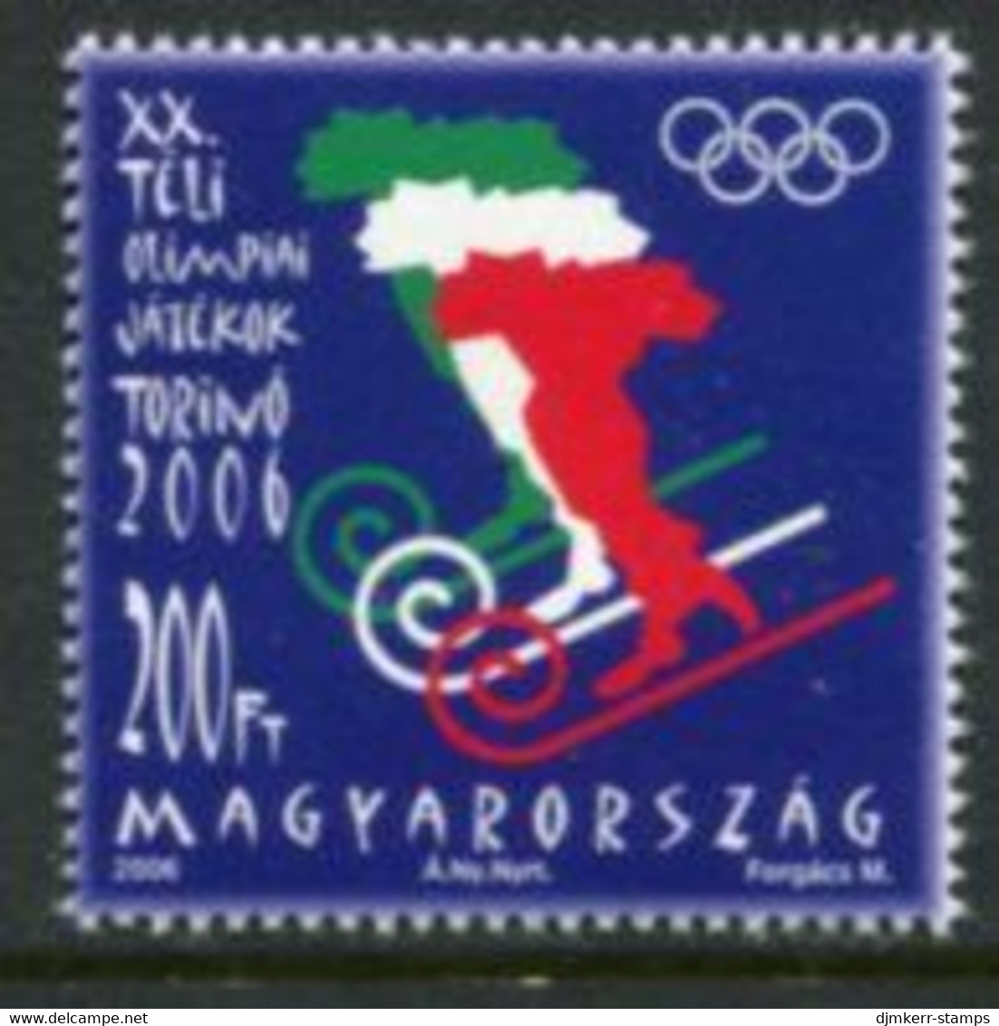 HUNGARY 2006 Winter Olympic Games: Turin MNH / **.  Michel 5063 - Nuevos