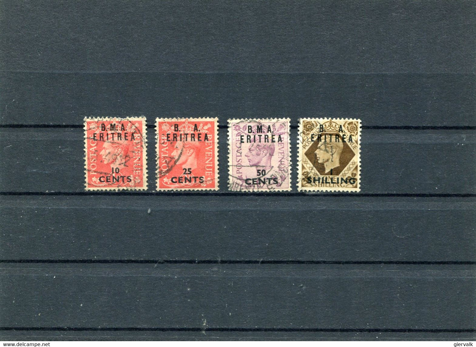 ERITREA 1950 USED/CTO - Erythrée