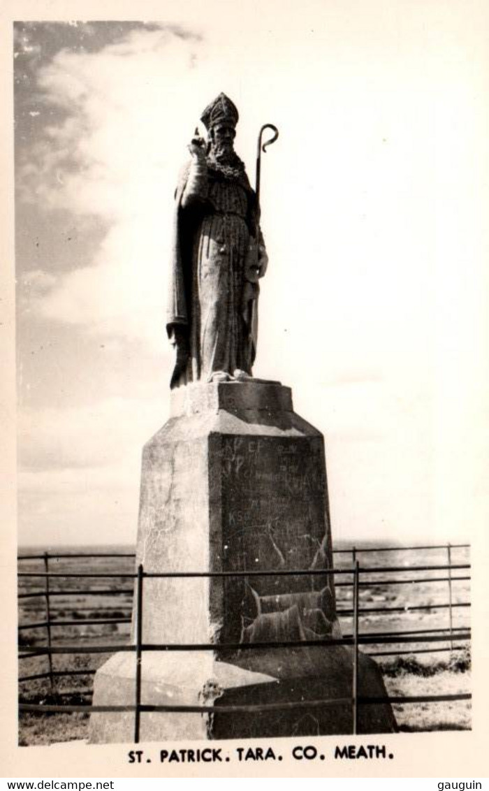 CPA - TARA - Statue St PATRICK … - Meath