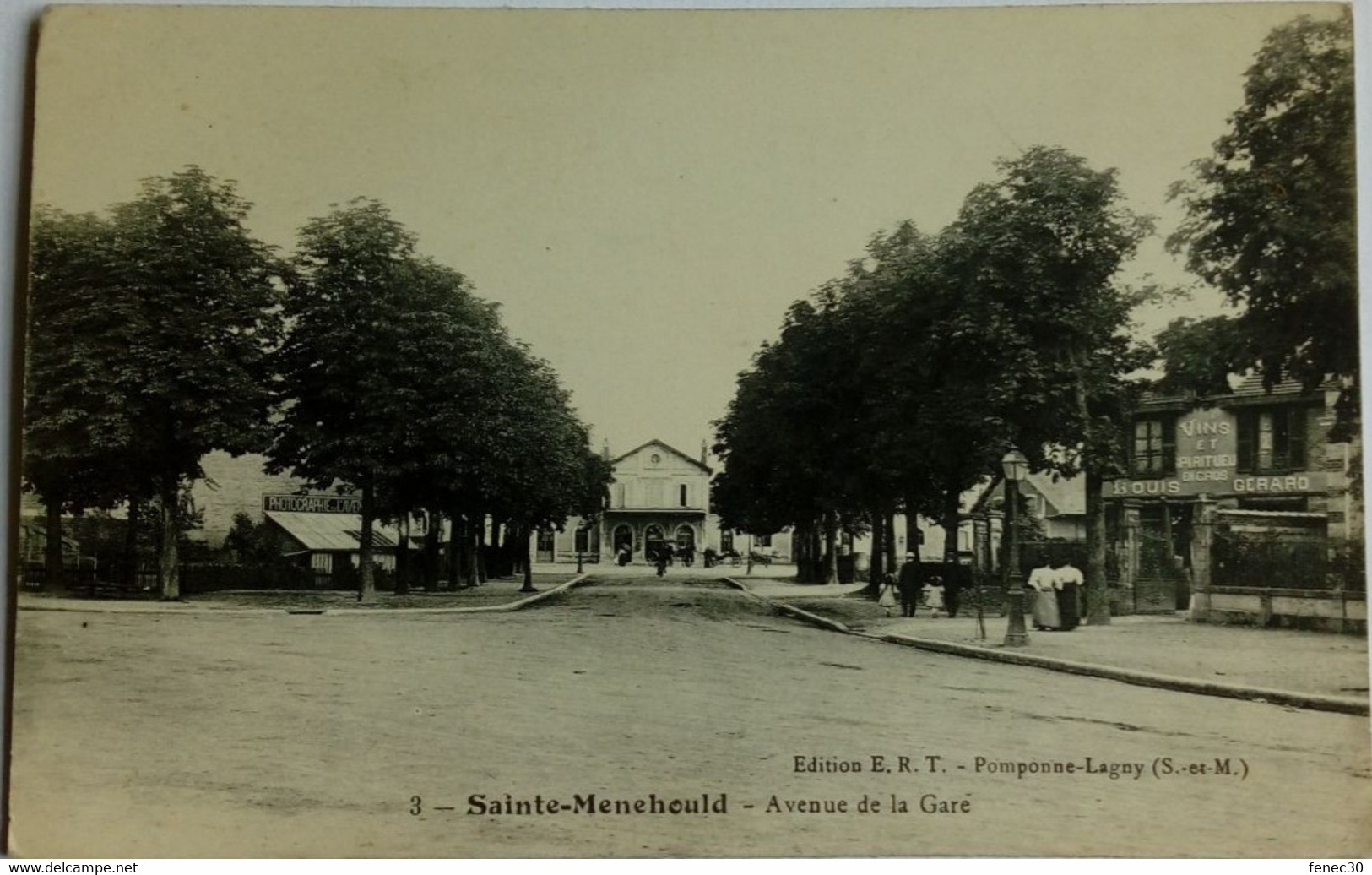 51 / Sainte Menehould (Marne) Avenue De La Gare - Sainte-Menehould