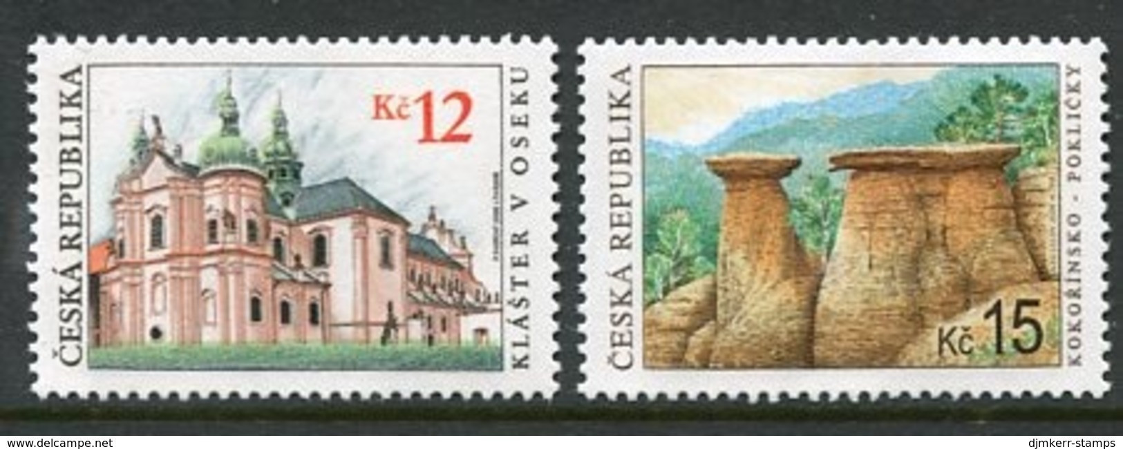 CZECH REPUBLIC 2006 World Heritage Sites, MNH / **.  Michel 469-70 - Neufs