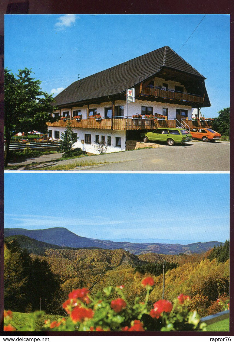 CPM Neuve Allemagne BAD GRIESBACH Im Schwarzwald Gasthof " Zum Breitenberg " Multi Vues - Bad Peterstal-Griesbach