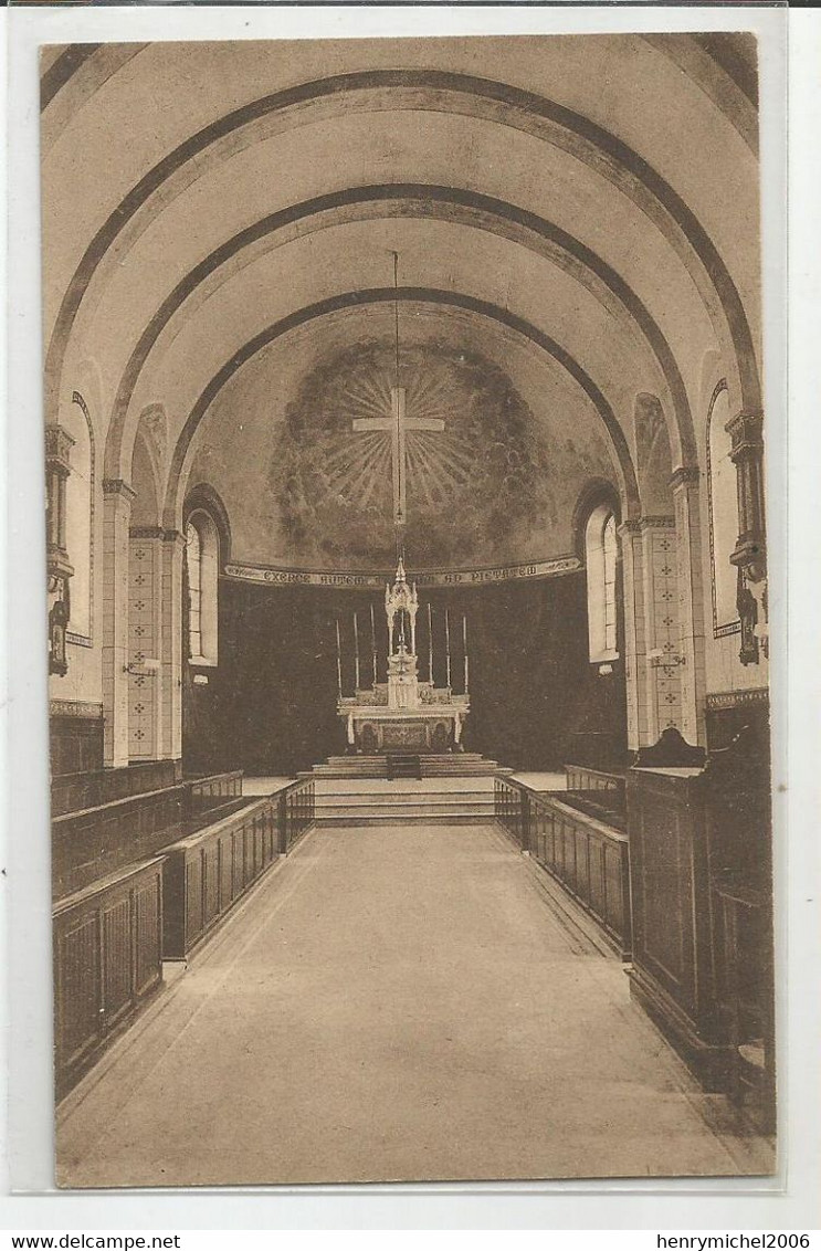 Cpa Algérie Alger Novicat Des Peres Blancs A Maison Carrée Intérieur De La Chapelle - Algiers