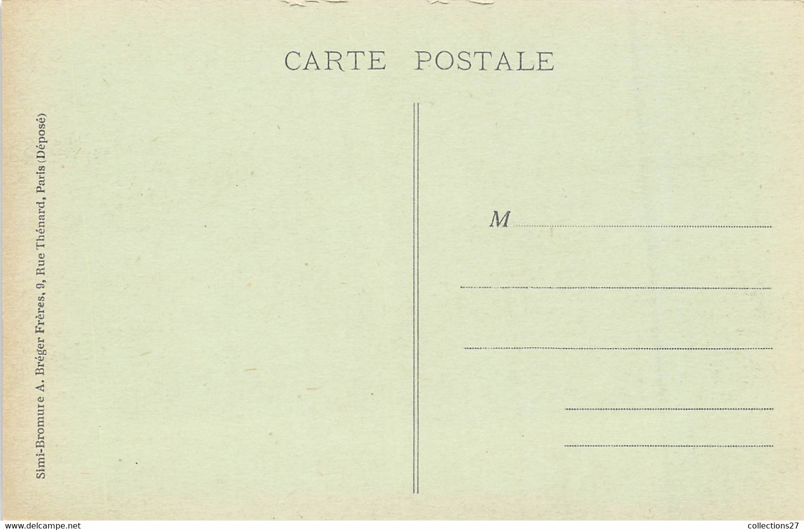 PARIS-75020- LOT DE 19 CARTES POSTALES DE HOSPICE DEBROUSSE