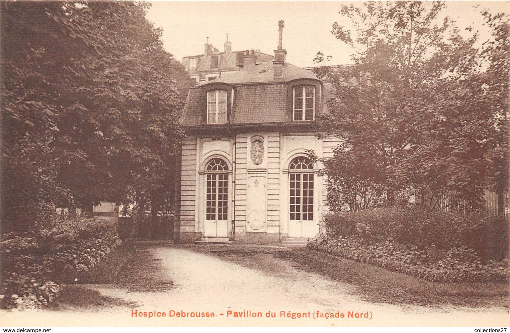 PARIS-75020- LOT DE 19 CARTES POSTALES DE HOSPICE DEBROUSSE