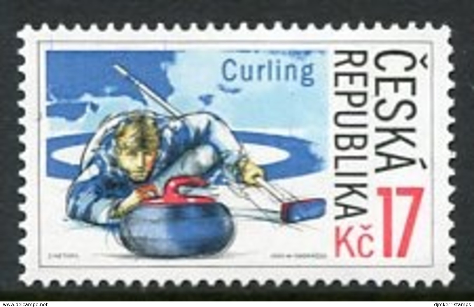 CZECH REPUBLIC 2005 Curling MNH / **.  Michel 450 - Neufs