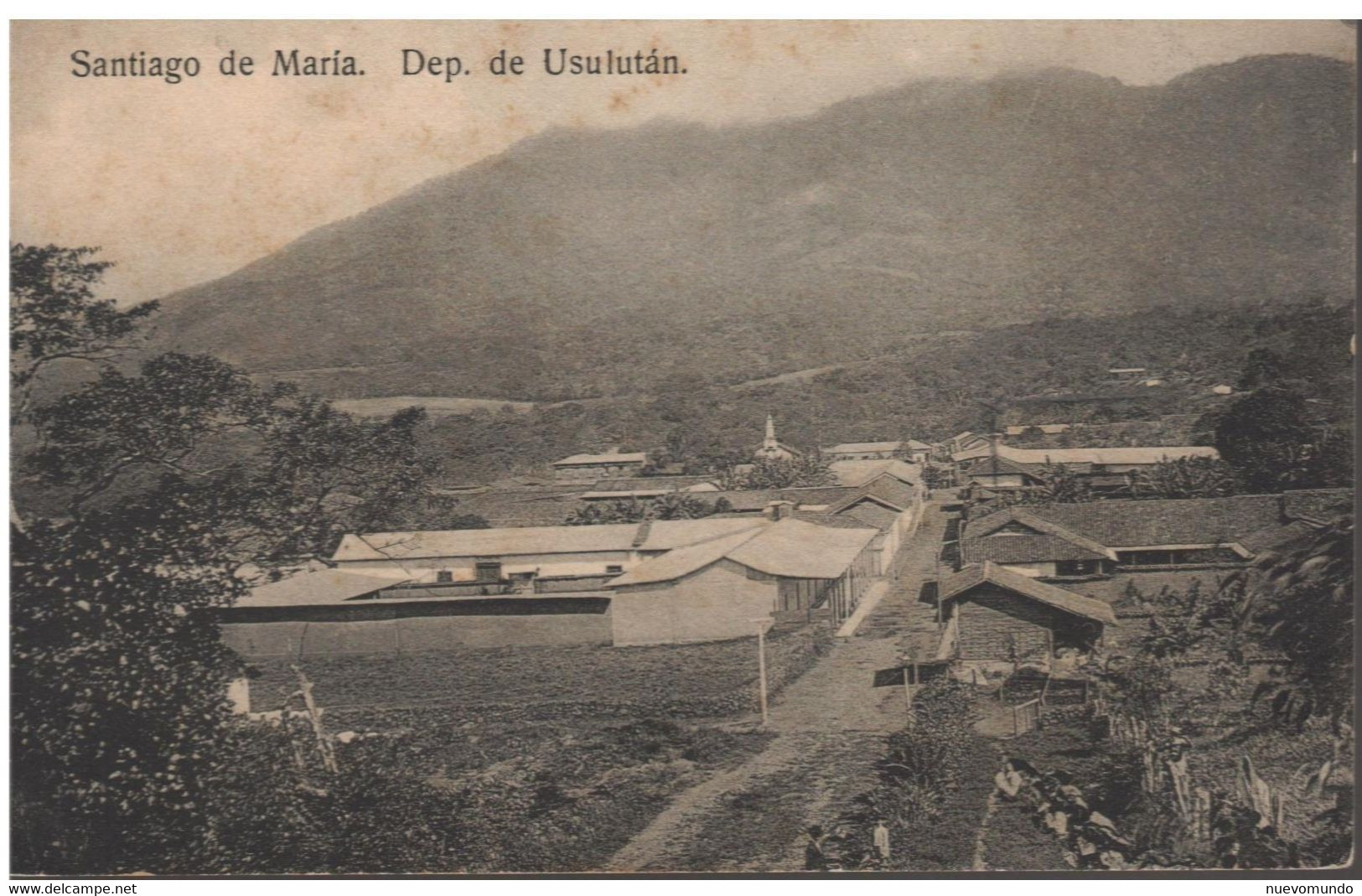 Santiago De Maria. Dep.  De Usulután - El Salvador