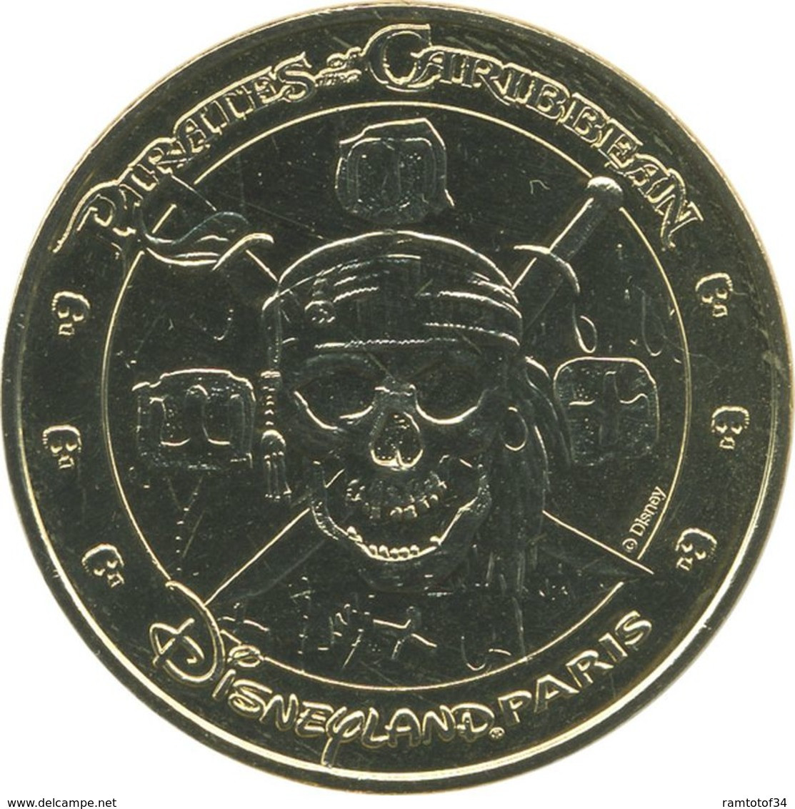 2019 MDP152 - MARNE-LA-VALLÉE - Disneyland 27 (Pirates Of The Caribbean) / MONNAIE DE PARIS 2019 - 2019