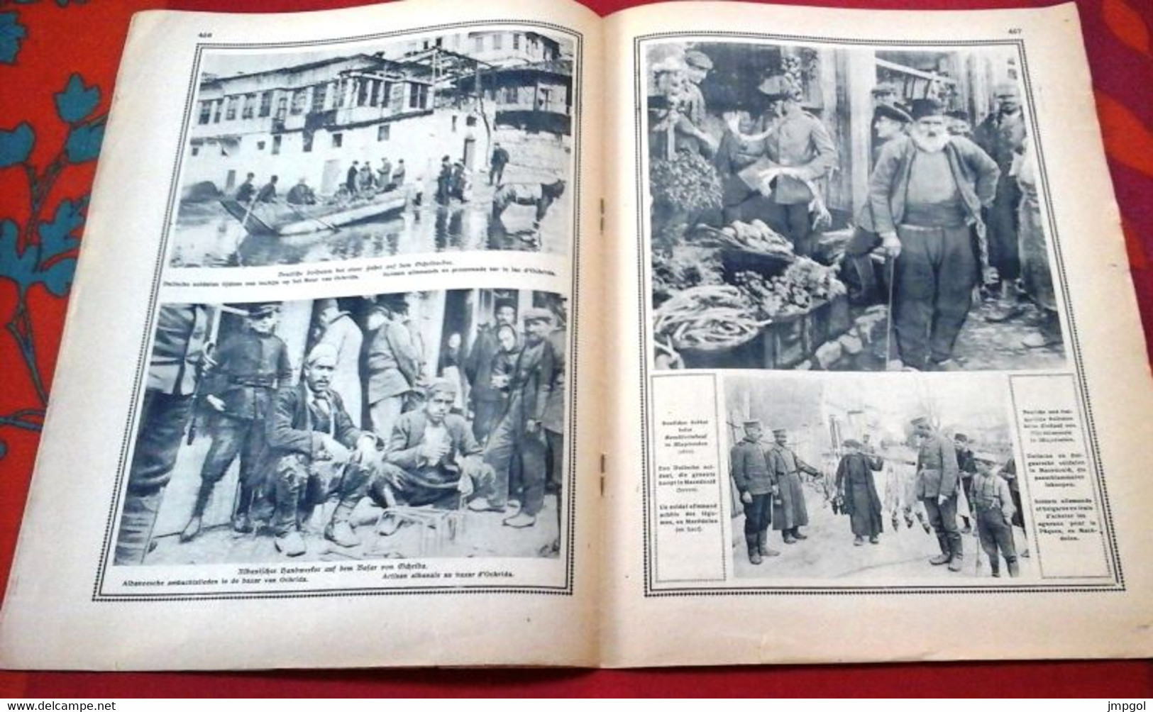 WW1 Illustrierter Kriegs Kurier N°29 Journal Propagande Grodno Lodz Tour De Bialystok Albanie Ochrida Bethleem Jérusalem - 1900 - 1949