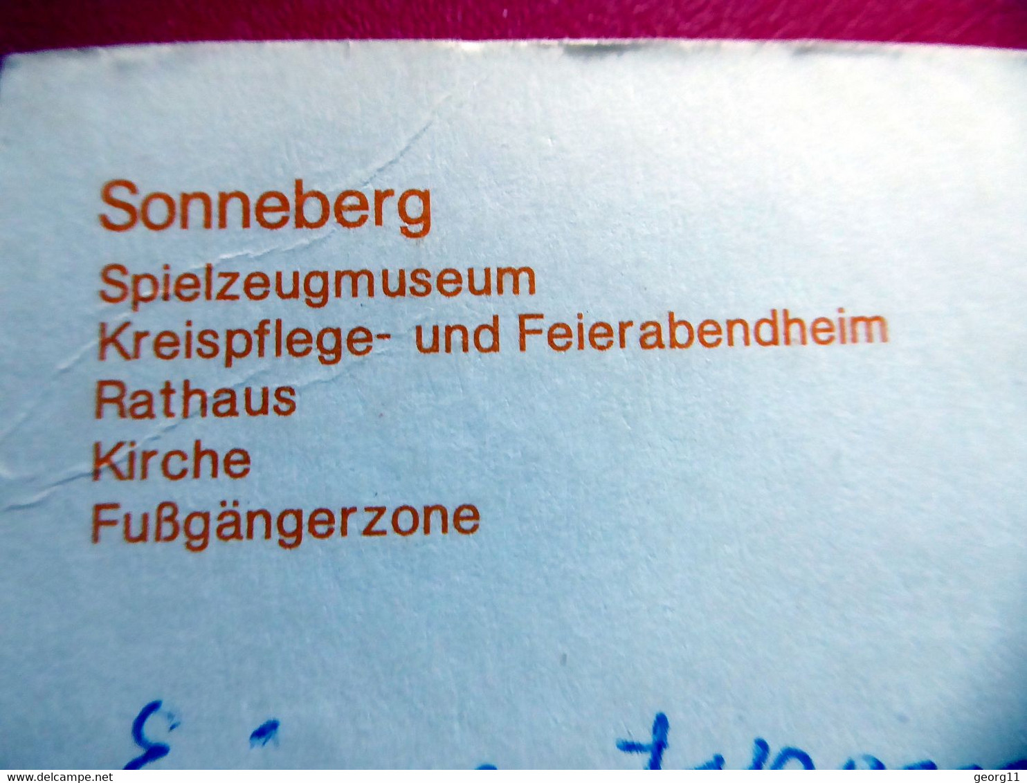 2 X Sonneberg - Schloßberg - Spielzeugmuseum - Echt Foto -  DDR 1974, 1990 - Thüringen - Sonneberg