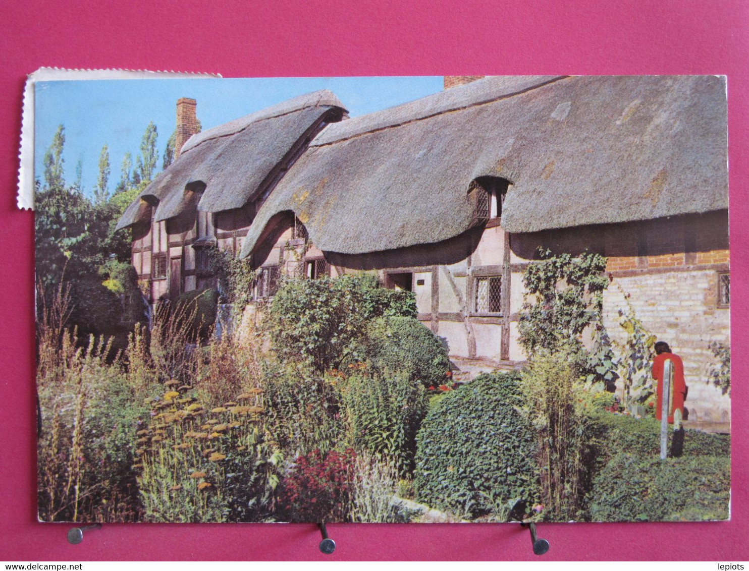 Visuel Très Peu Courant - Angleterre - Stratford Upon Avon - Anne Hathaway's Cottage - Shottery - R/verso - Stratford Upon Avon