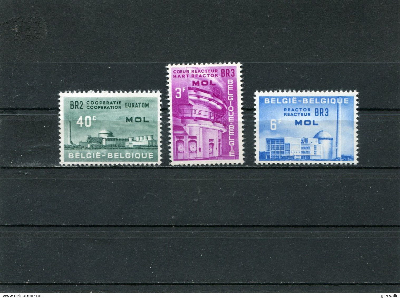 BELGIUM 1961 REACTOR.MNH. - Sonstige & Ohne Zuordnung