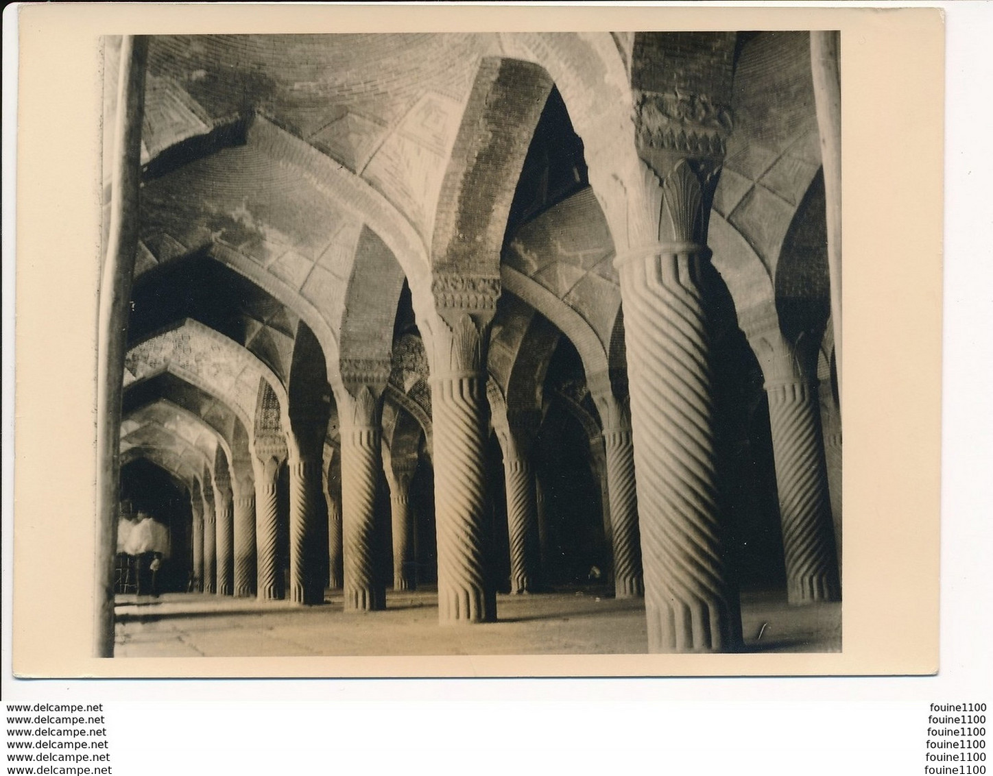 Carte Photo  ( Format 15 X 10 Cm ) Iran-Wakil Mosque-Shiraz ( Recto Verso ) - Iran