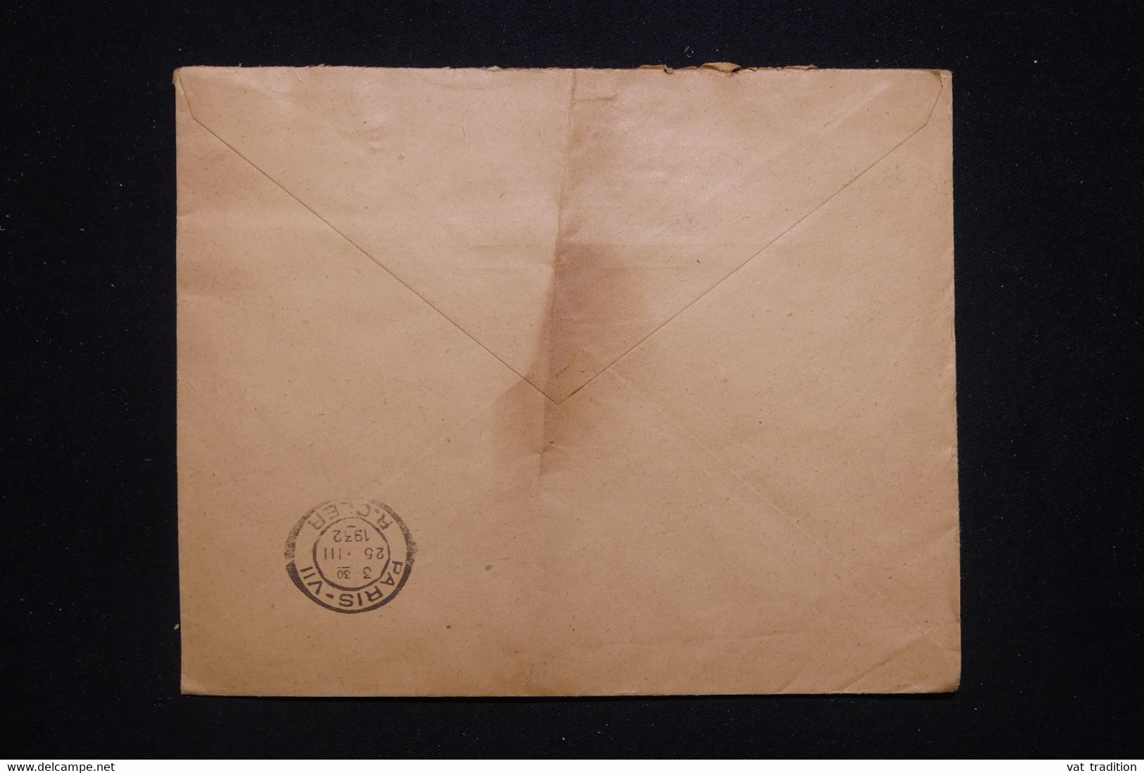 MONACO - Enveloppe Commerciale Pour Paris En 1932 - L 96208 - Storia Postale