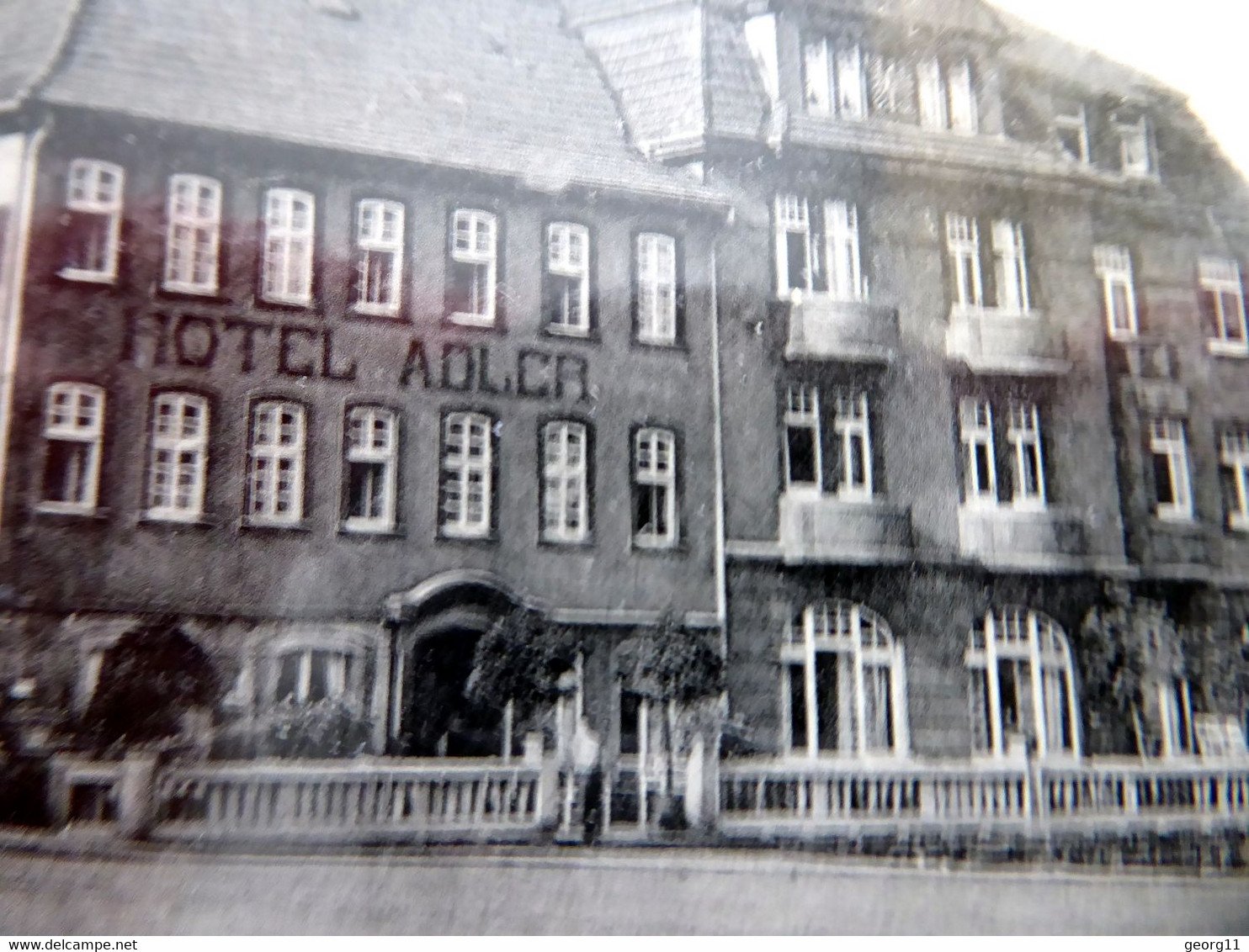 Vacha - Hotel Adler - Brunnen - Rhön - 1936 - Kleinformat - Thüringen - BM Deutsches Reich - Vacha