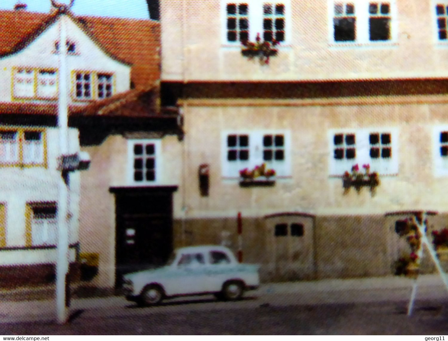 Waltershausen - Wappen - Schloss Tenneberg - Schwimmbad - DDR 1967 - Thüringen - Waltershausen