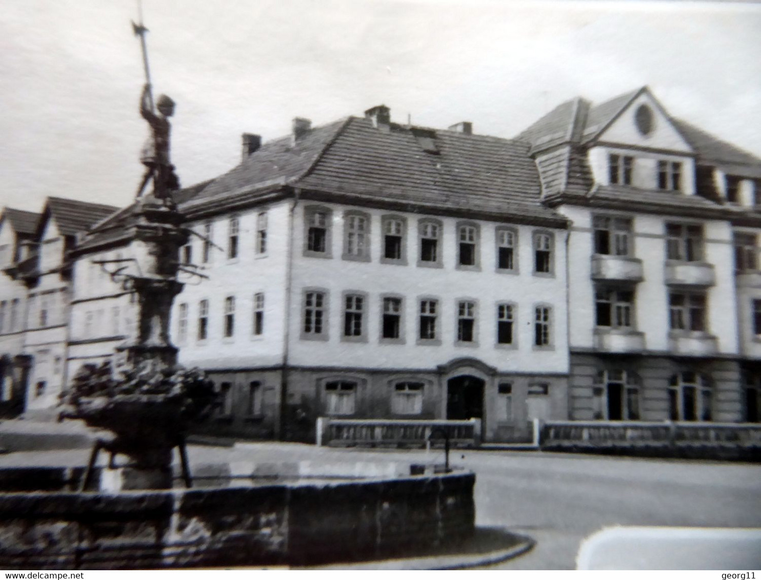 Vacha - Vitus  Brunnen - Schwimmbad - Internat Oberschule - Rhön - 1966 - Echt Foto Thüringen - Waltershausen