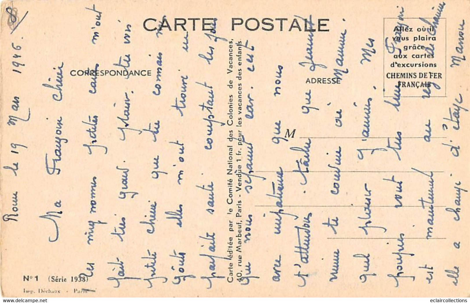 Illustrateur: Germaine  Bouret        On Vous Enverra Des Cartes Postales  . (voir Scan) - Bouret, Germaine