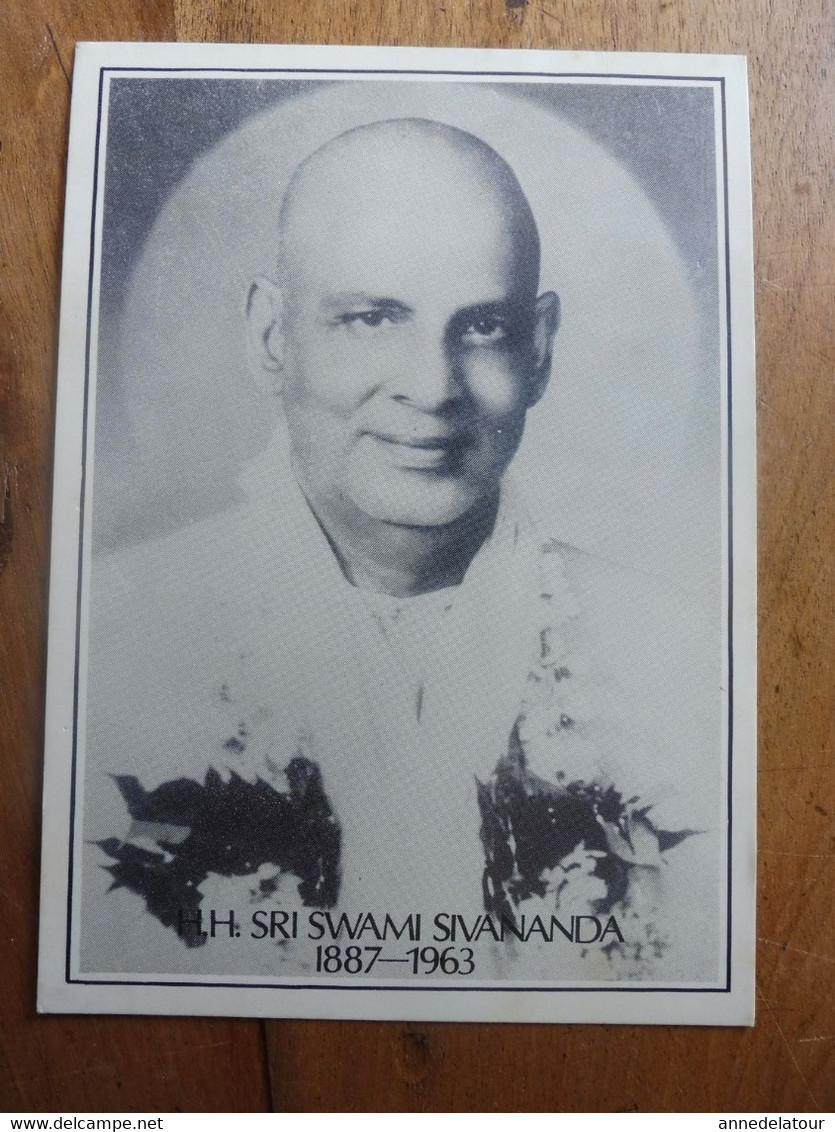 CPM   H.H. SRI SWAMI SIVANANDA  1887-1963  Pre-Centennial All India Tour Celebration - Buddhism