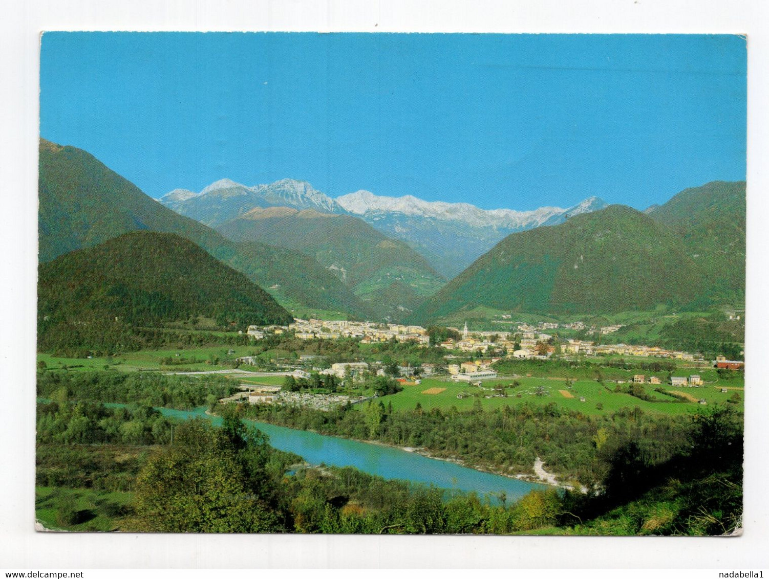 1982 YUGOSLAVIA,SLOVENIA,TOLMIN,ILLUSTRATED POSTCARD,USED - Yougoslavie