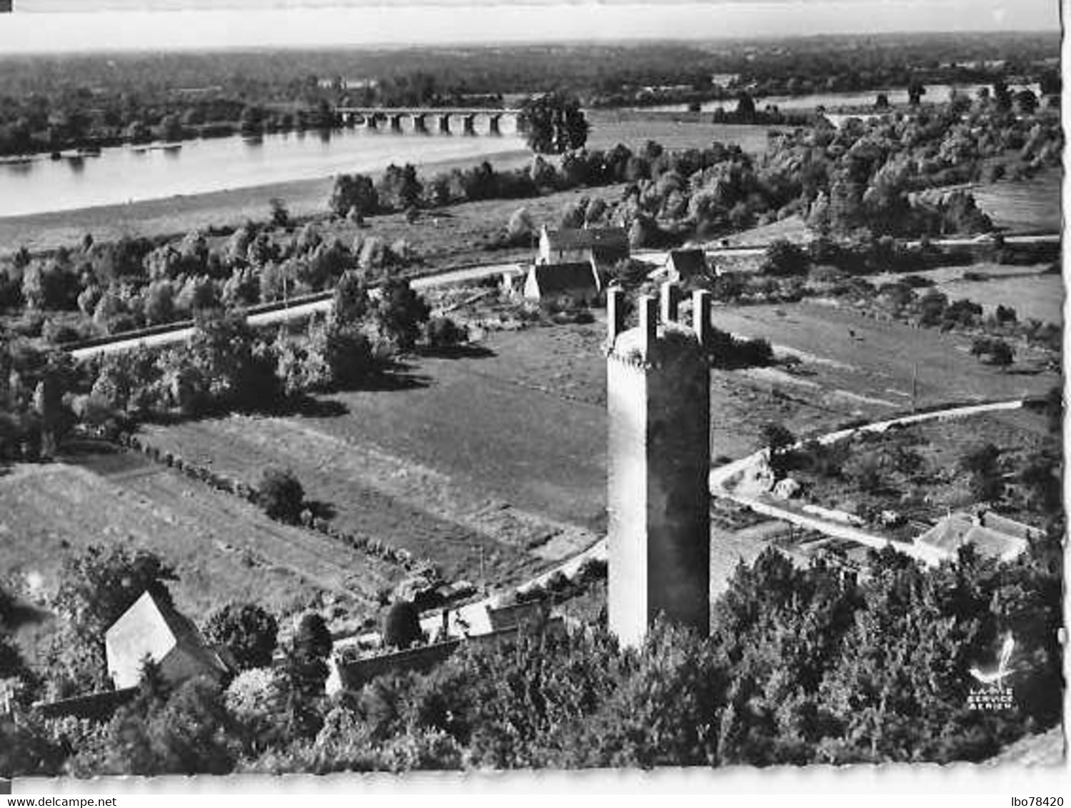 En Avion Au Dessus De Cinq Mars La Pile - La Pile Romaine Et La Loire - Altri & Non Classificati