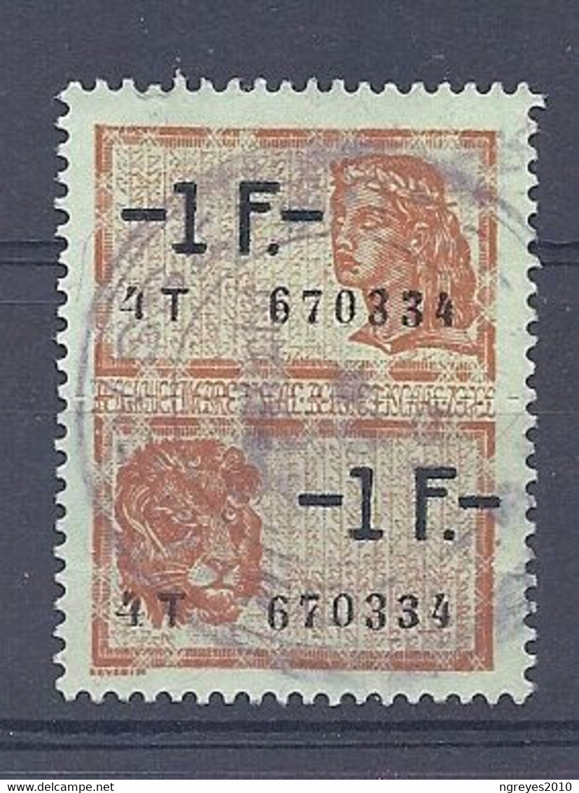 210038765  BELGICA. YVERT   FISCAL - Timbres