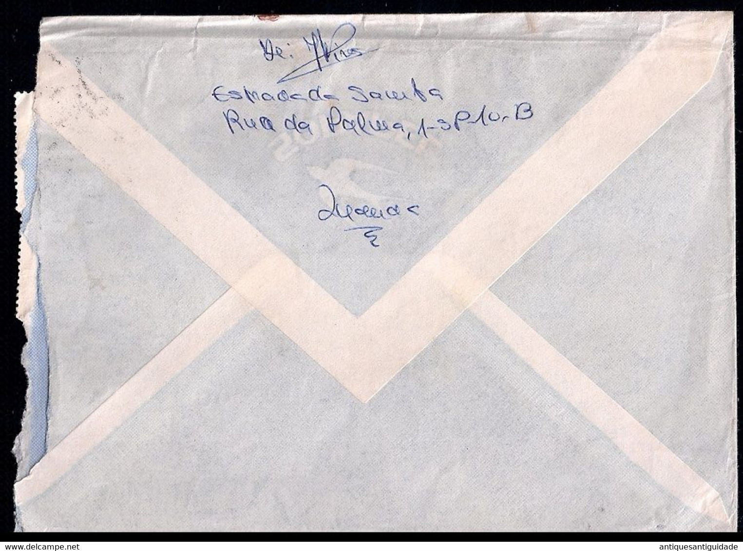 1974 - Airmail - Angola To Vila Do Conde Portugal. - Briefe U. Dokumente