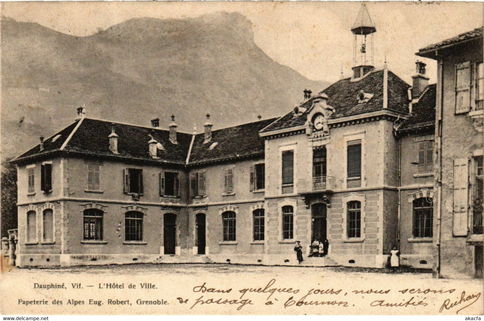 CPA Dauphiné Vif - L'Hotel De Ville (652438) - Vif