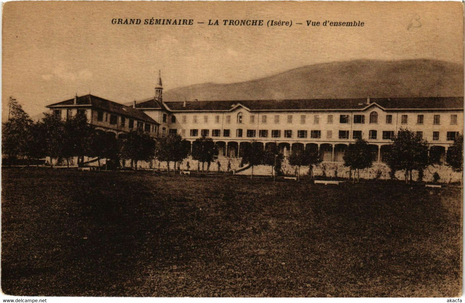 CPA Grand Seminaire - La TRONCHE - Vue D'ensemble (652775) - La Tronche