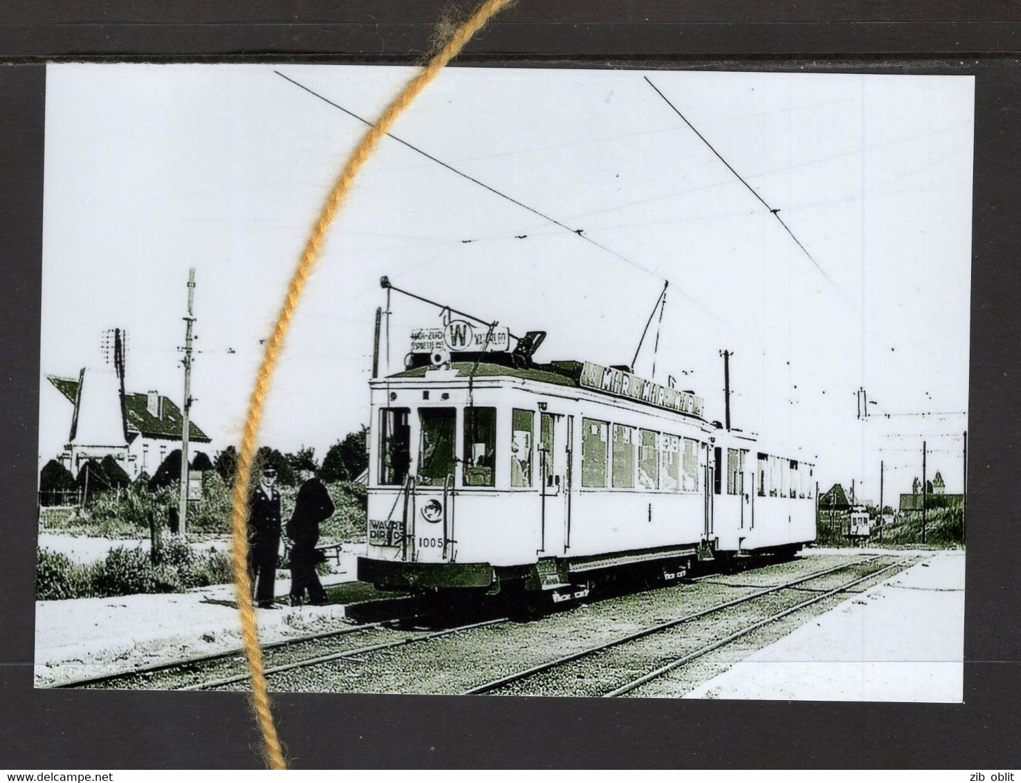 PHOTO    BRABANT WALLON TRAM BRUXELLES WATERLOO WAVRE DIRECT - Tramways