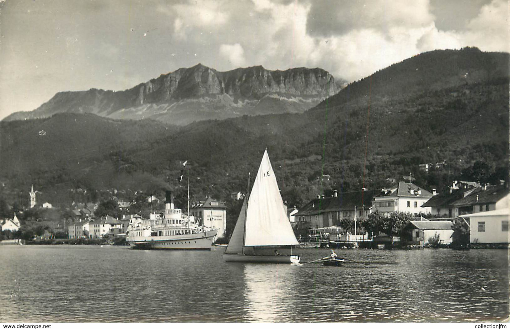 CPSM FRANCE 74 "Lugrin Tourronde, Le Lac Léman". - Lugrin