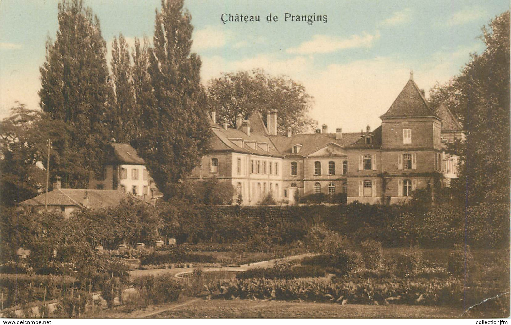 CPA SUISSE "Chateau De Prangins" - Prangins