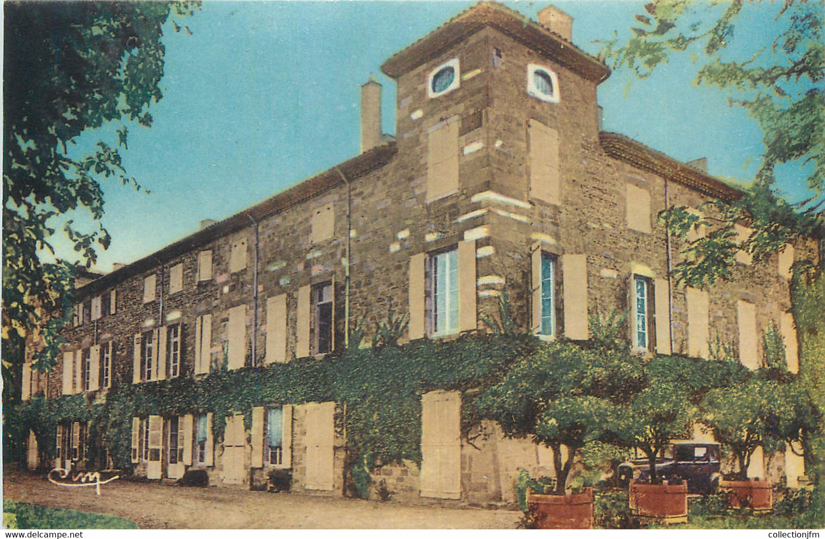 CPA FRANCE 38 " Chanas, Le Château De Montbreton". - Chanas