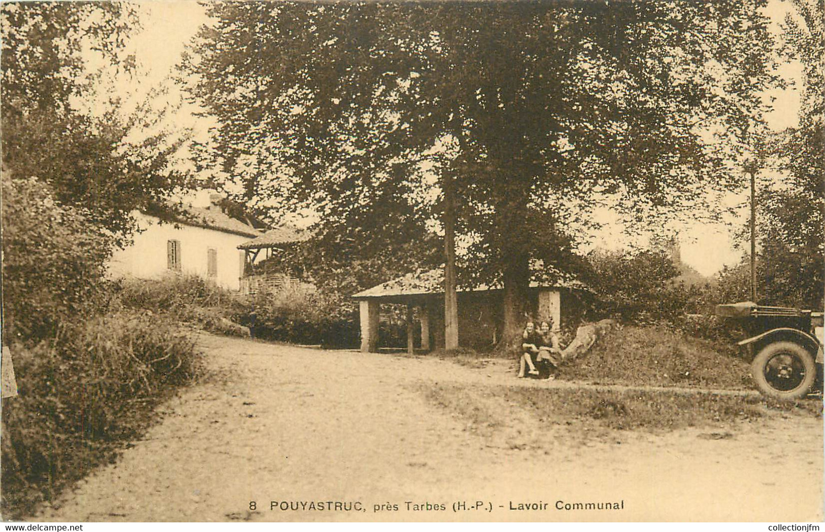 CPA FRANCE 65 "Pouyastruc, Lavoir Communal". - Pouyastruc