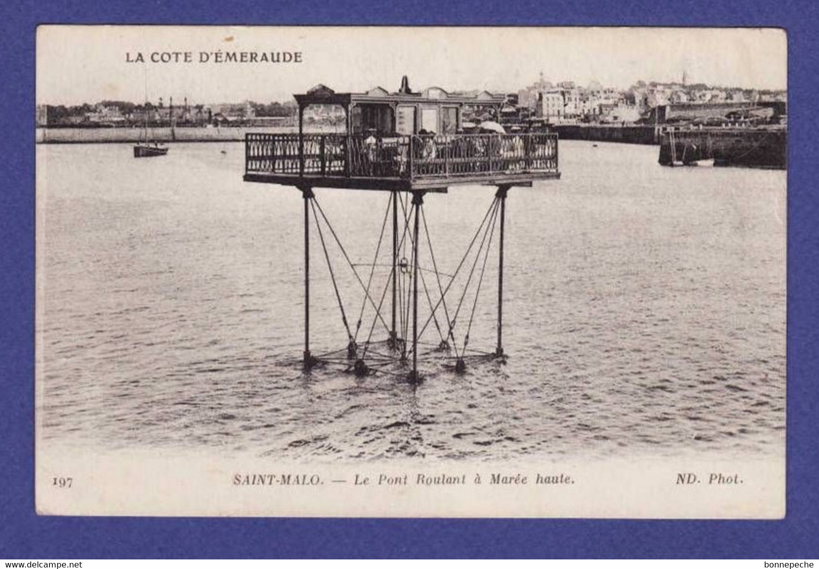 SAINT MALO Pont Roulant ( PETITS DEFAUTS TTB TENUE ) CA53 - Saint Malo