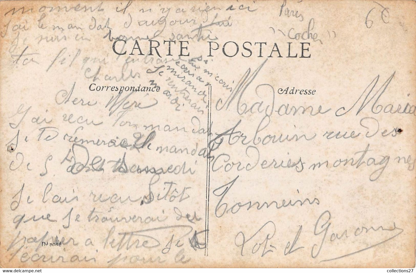 PARIS- LOT DE 12 CARTES POSTALES- LES FEMMES COCHER - Transporte Público