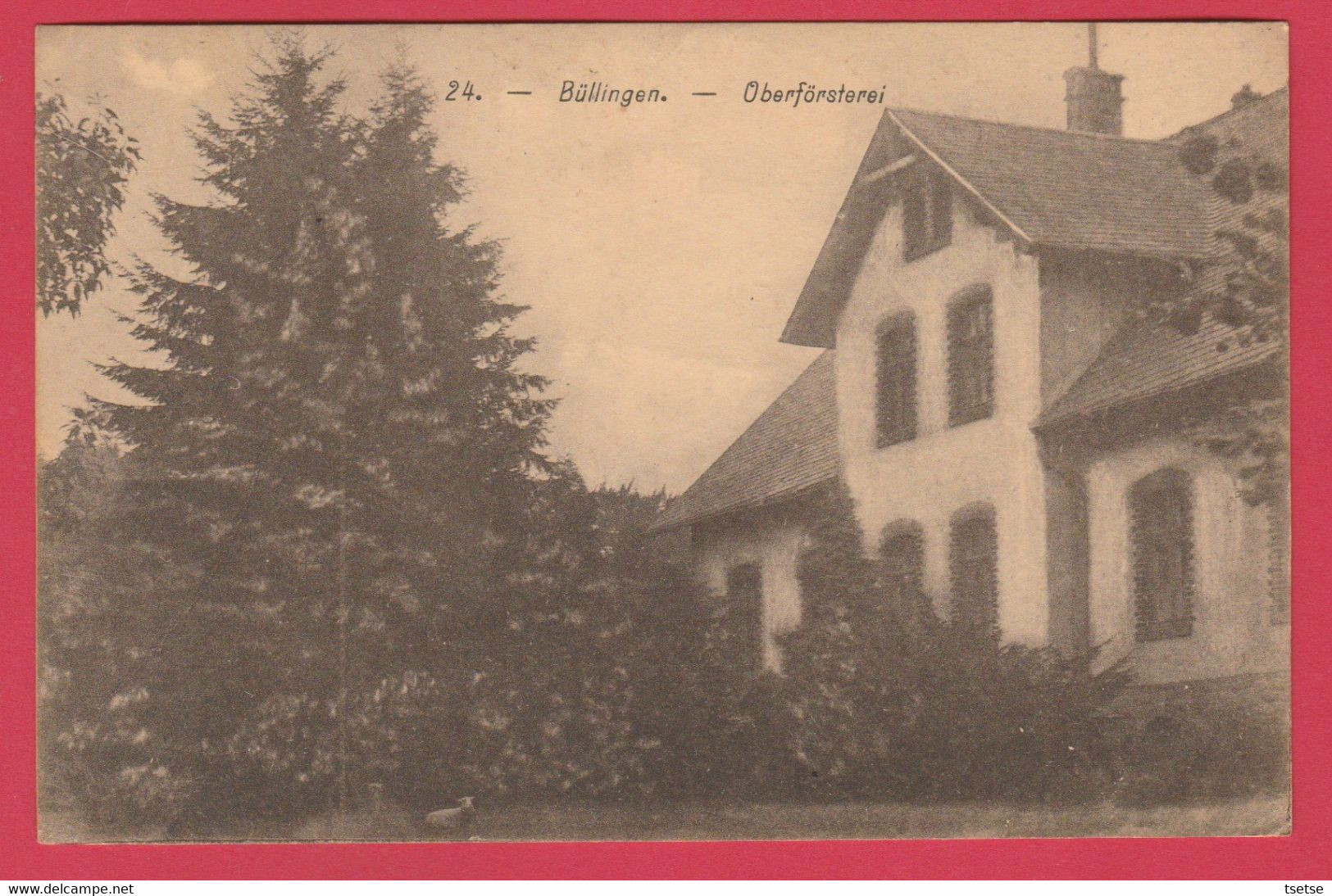 Büllingen  - Oberförsterei -1928  ( Voir Verso ) - Büllingen