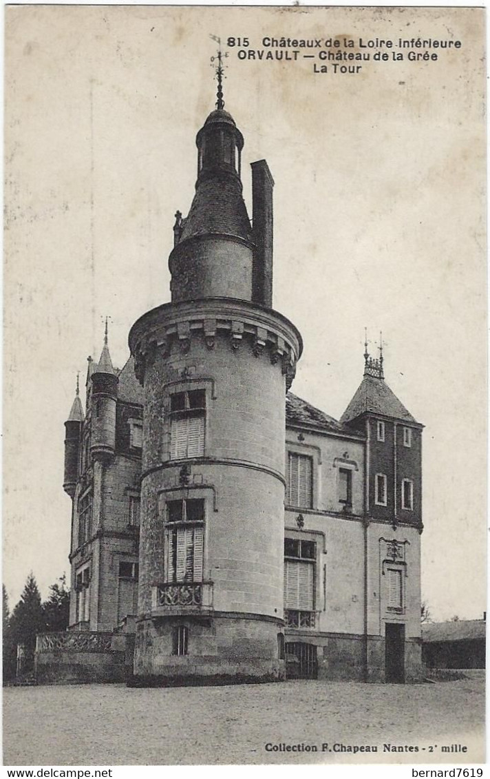 44   Orvault  -    Chateau De La Gree - La Tour - Orvault