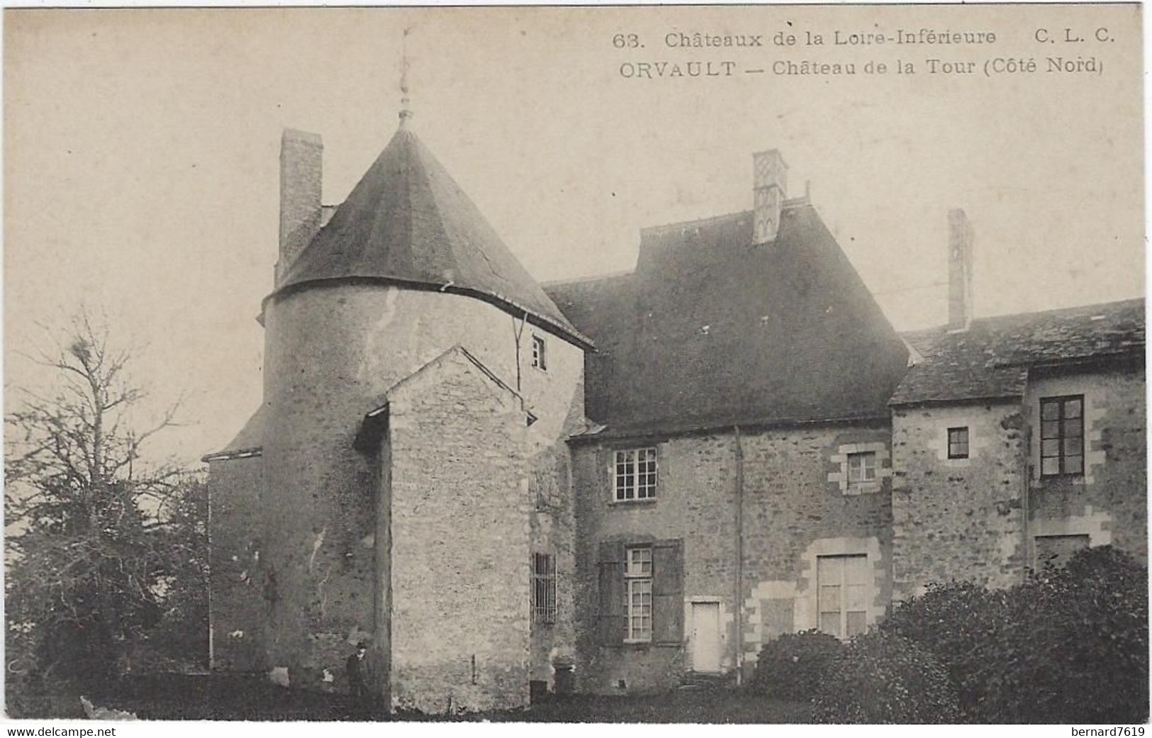 44   Orvault  - Chateau  De La Tour Cote Nord - Orvault