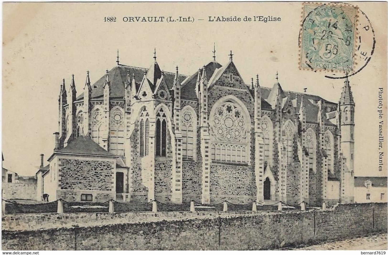 44   Orvault  -  L'abside De L'eglise - Orvault