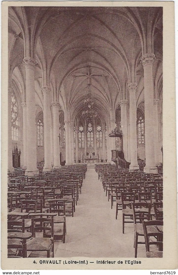 44   Orvault  -   Interieur   L'eglise - Orvault