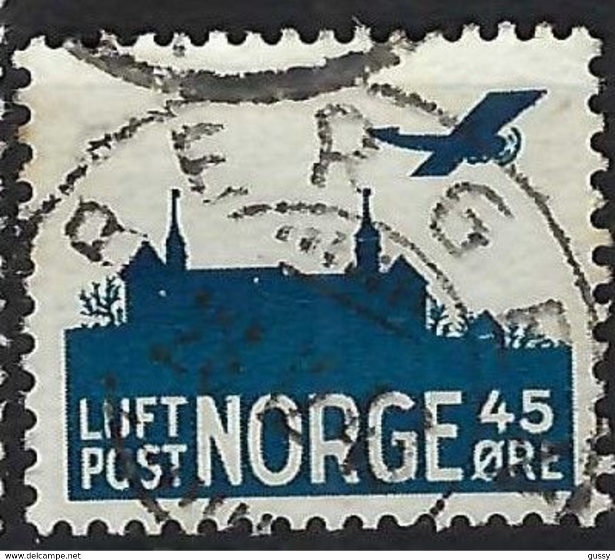 NORVEGE Poste Aérienne: TP "Aviation" Obl. - Used Stamps