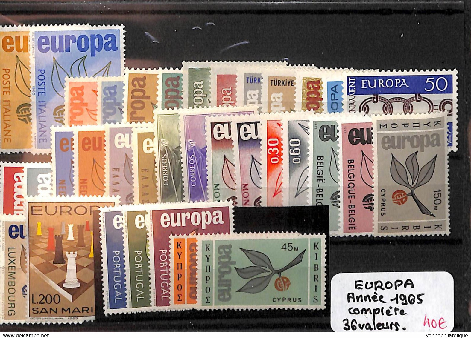 EUROPA - Année Complete 1965 Xx (neufs Sans Charnières) - 1960-1969